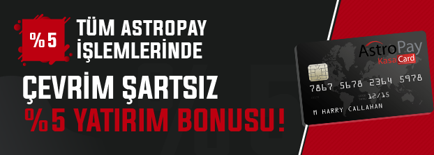 AstoPay Yatırım İşlemine %5 Bonus