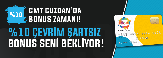CMTCüzdan %10 Çevrimsiz Bonus
