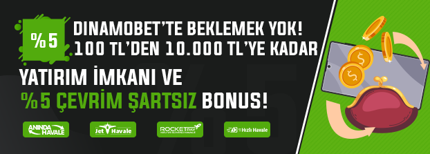 Havale %5 Çevrimsiz Bonus